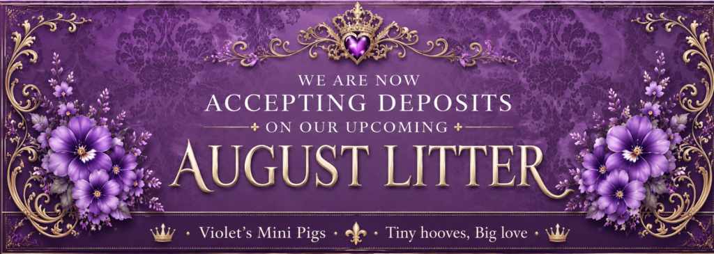 place a deposit on mini pig, teacup pig deposit, save teacup pig